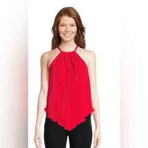 🔴‎ 3/$12 Juniors Red Halter Top! NWT!